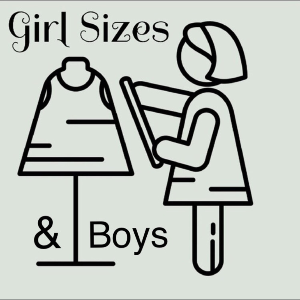 Girls clothes section